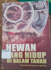 Image of Hewan Yang Hidup di Dalam Tanah