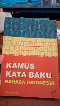 Image of Kamus Kata Baku Bahasa Indonesia