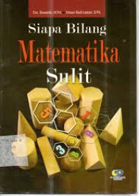 Image of Siapa Bilang Mtematika Sulit