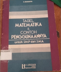 Image of Tabel Matematika & contoh Penggunaannya